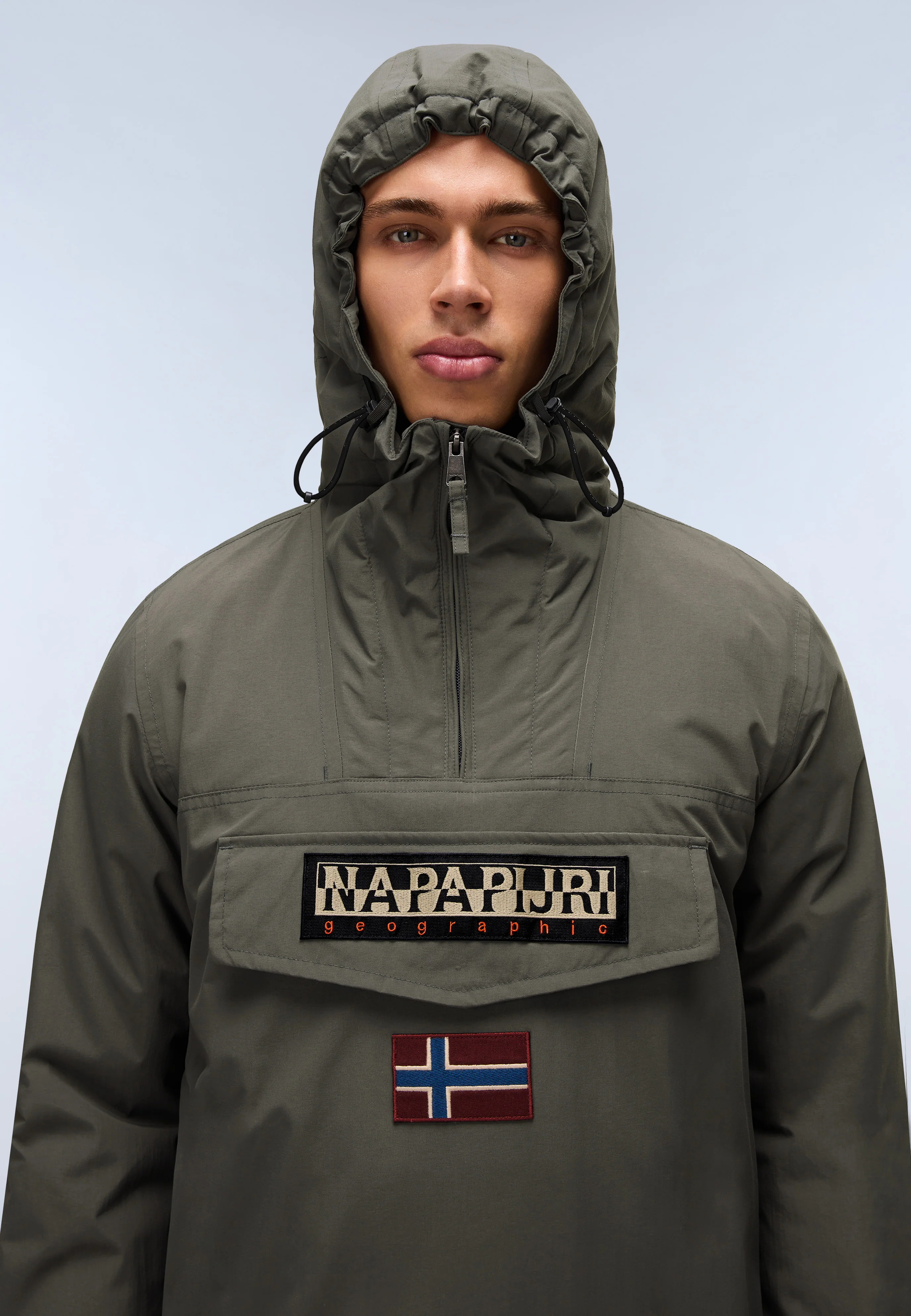 Regenwald Winteranorak-Jacke