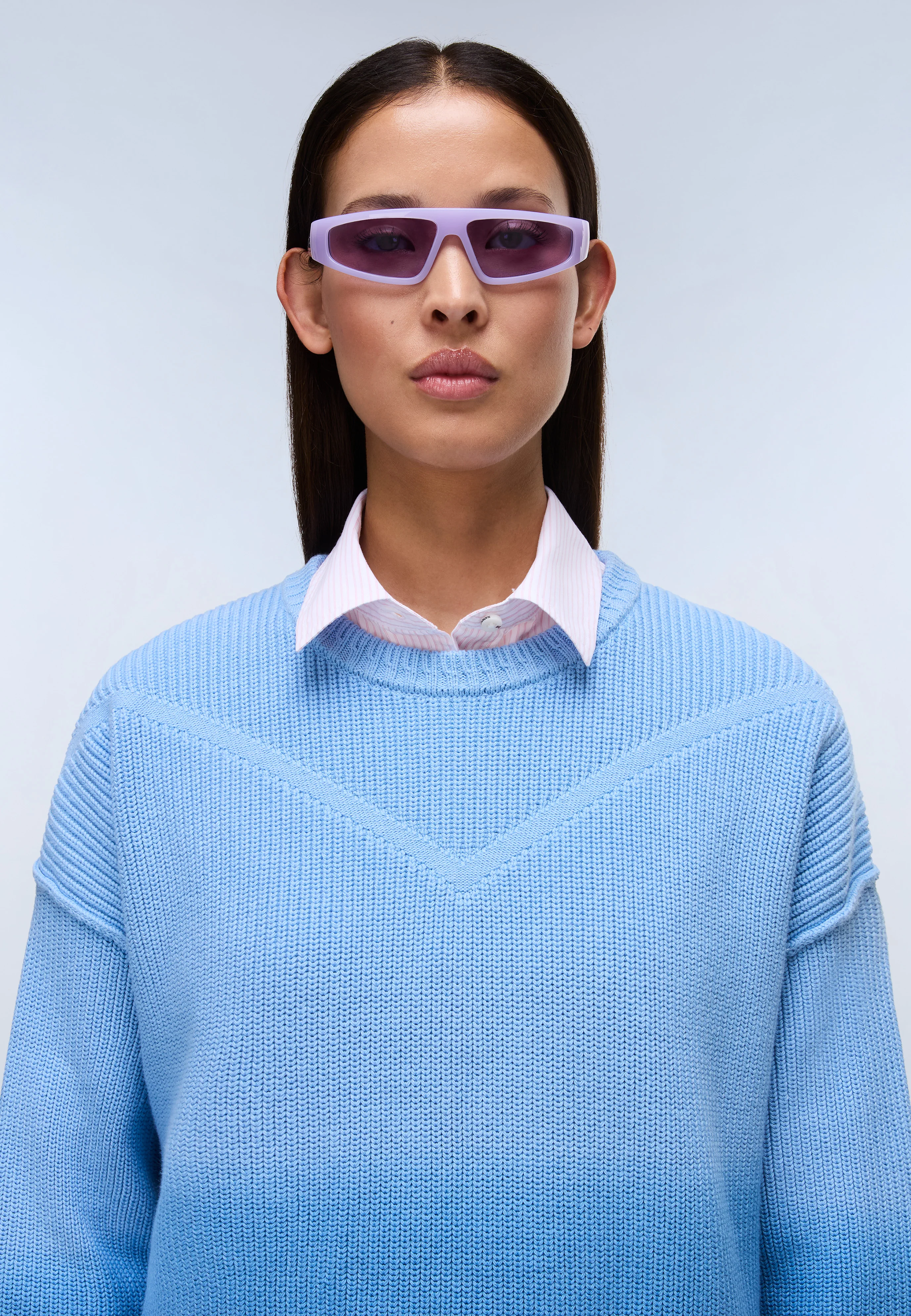 Quartz-Rundhals-Pullover