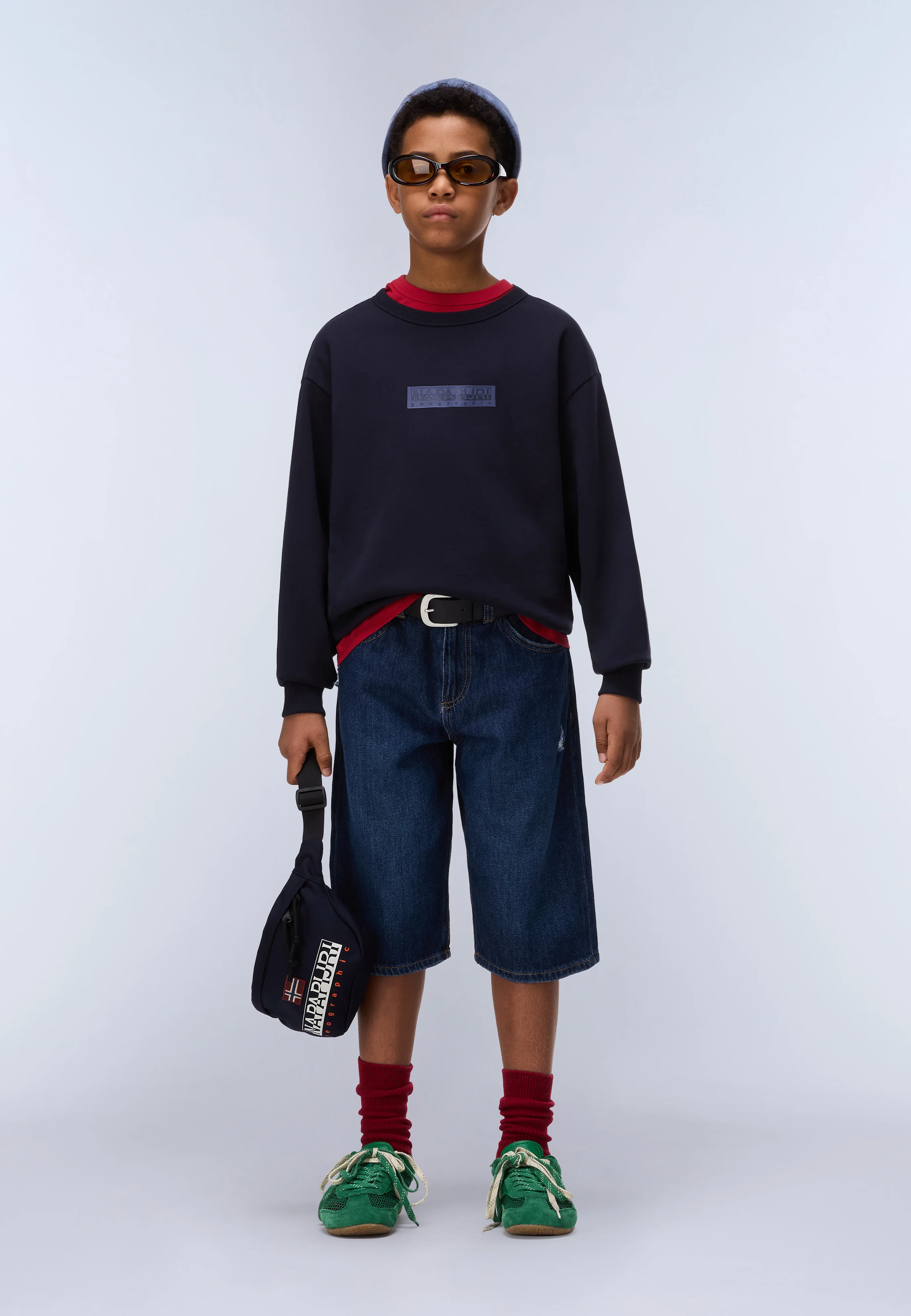 Neues Box-Logo French-Terry-Pullover